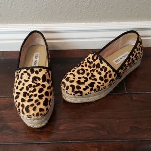 Cheetah Print Espadrilles